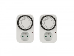 Lot de 2 programmateurs jour mécanique, LEXMAN