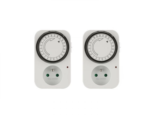 Lot de 2 programmateurs jour mécanique, LEXMAN