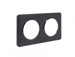 Plaque double Lumia, LEXMAN, black