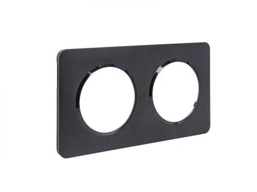 Plaque double Lumia, LEXMAN, black