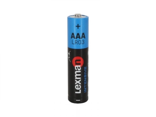 Lot de 4 piles alcaline Power+ LR03 AAA, LEXMAN, 1.5 v