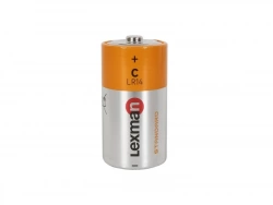 Lot de 2 piles alcaline LR14C, LEXMAN