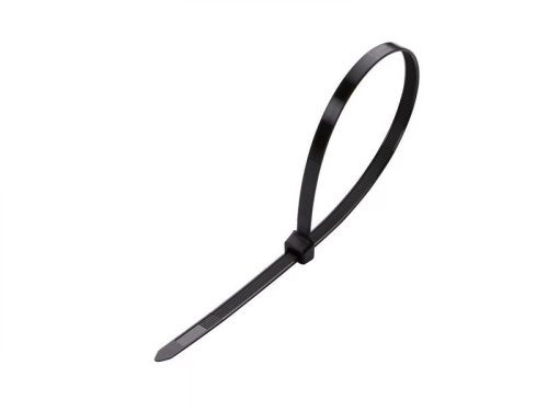 Lot de 25 colliers, LEXMAN, diam. 4 à 90 x L. 350 mm noir