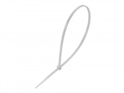 Lot de 100 colliers, LEXMAN, diam. 3 à 90 x L.350 mm blanc