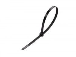 Lot de 100 colliers, LEXMAN, diam. 4 à 90 x L. 350 mm noir