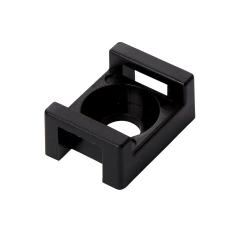 Lot de 10 embases noires, diamètre de serrage 6 à 10mm, LEXMAN