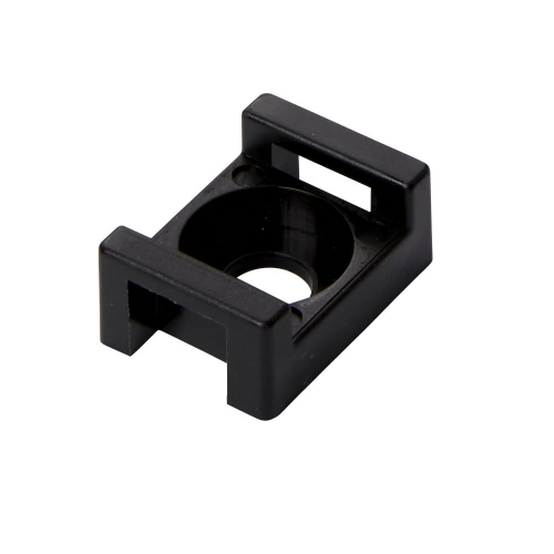 Lot de 10 embases noires, diamètre de serrage 6 à 10mm, LEXMAN