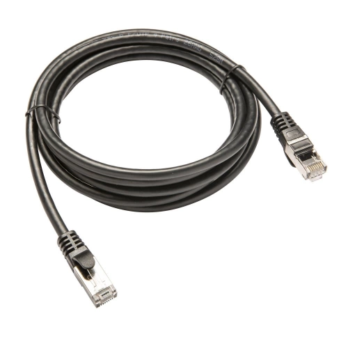 Câble cat 6 RJ45, 2m, pvc, noir, LEXMAN