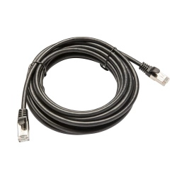 Câble cat 6 RJ45, 5m, pvc, noir, LEXMAN
