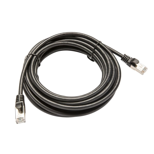Câble cat 6 RJ45, 5m, pvc, noir, LEXMAN