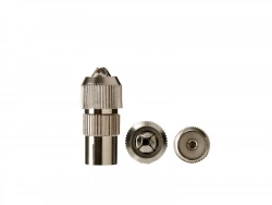 Fiche coaxiale, 9,52mm, femelle, LEXMAN