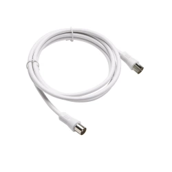 Cordon coaxial 9,5mm, 1,5m, mâle/femelle, LEXMAN