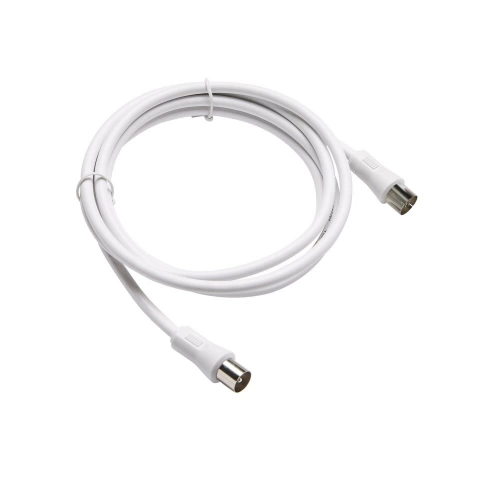 Cordon coaxial 9,5mm, 1,5m, mâle/femelle, LEXMAN