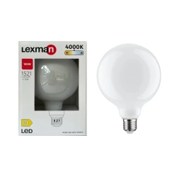 Ampoule led E27, 1521lm = 100W, blanc neutre, LEXMAN