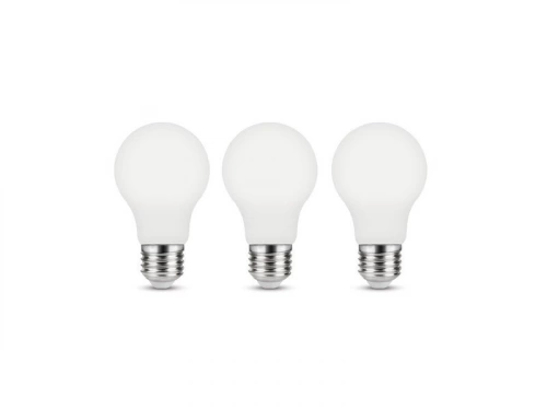 Lot de 3 ampoules led, E27, 806lm = 60W, blanc neutre, LEXMAN