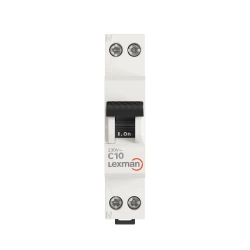 Disjoncteur ph+n LEXMAN 10a a vis