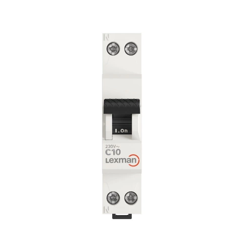 Disjoncteur ph+n LEXMAN 10a a vis
