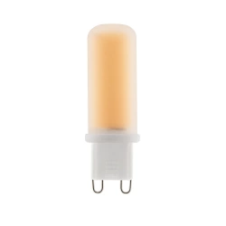 Ampoule led bulbe g9 verre 4,2w=40w 470 lm depolie 2700k lexman