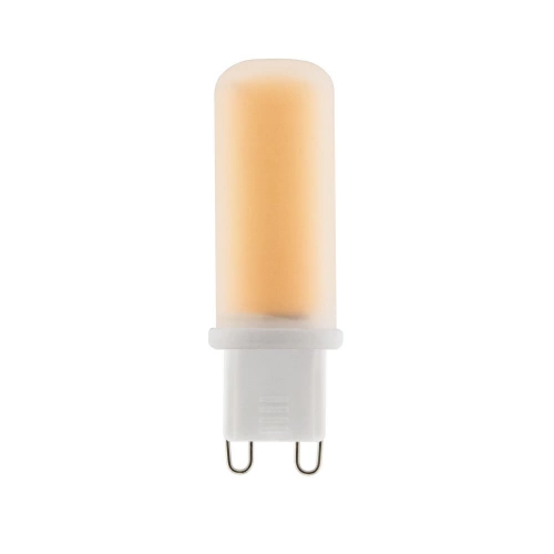 Ampoule led bulbe g9 verre 4,2w=40w 470 lm depolie 2700k lexman