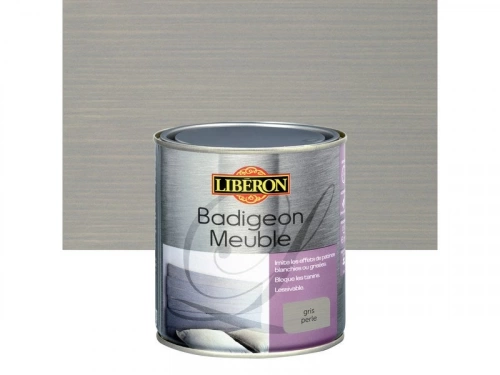 Badigeon Meuble Liberon Gris Perle  Mat 0.5 L