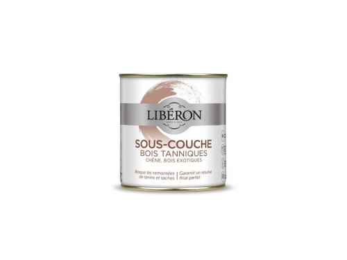 Primaire, Bois Tannique, Liberon, Blanc 0.5 L
