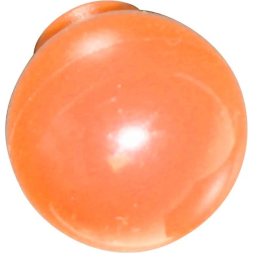 Bouton de porte Linea Bertomani 1447.30.62 PVC orange 30mm