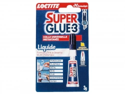 Colle glue liquide Super Glue 3, LOCTITE, 3 g
