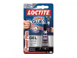 Colle glue gel super glue 3 Power Flex, LOCTITE, 3 g