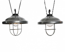 Guirlande solaire blanc froid 1 lumen Grange LUMINEO