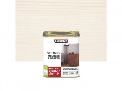 Vernis Meuble Et Objet Vernis Meubles Et Objets Luxens, Blanc Brillant, 0.25L