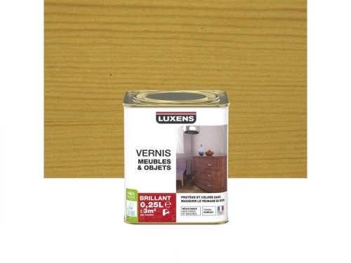 Vernis Meuble Et Objets Vernis Meubles Et Objets Luxens, Chêne Clair Brillant, 0