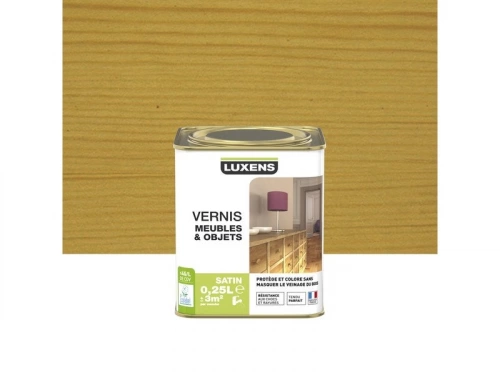 Vernis Meuble Et Objets Vernis Meubles Et Objets Luxens, Chêne Clair Satiné, 0.2