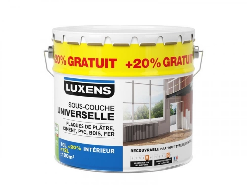 Sous-couche universelle  LUXENS 10L+20% gratuit