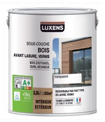 Sous-couche bois LUXENS incolore 2.5 l