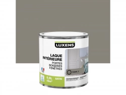Peinture laque boiserie Intérieure LUXENS fossil 3 satiné 0.5 l