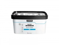Peinture Mur Luxens Rafraichir Blanc Mat, 5 L