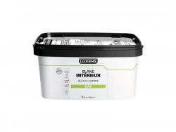 Peinture Mur Et Boiserie Luxens Rafraichir Blanc Satiné, 5 L