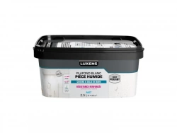 Peinture Plafond Luxens Pièces Humides Blanc Mat, 2.5 L