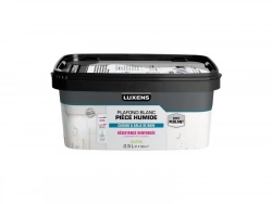Peinture Plafond Luxens Pièces Humides Blanc Satiné, 2.5 L