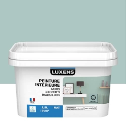 Peinture mur, boiserie, radiateur Multisupports LUXENS laguna 5 mat 2.5 l