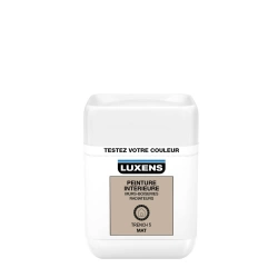 Testeur peinture, mur, boiserie, radiateur LUXENS, trench 5, mat, 0.05