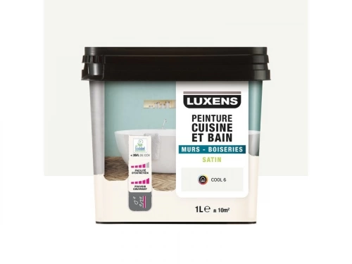 Peinture Mur Et Boiserie Luxens Cool 6 Satiné 1 L