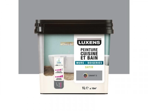 Peinture Mur Et Boiserie Granit 3 Luxens Granit 3 Satiné 1 L