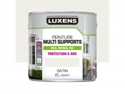 Peinture multimatériaux Extérieur Luxens Blanc Satiné 2 L