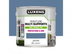 Peinture multimatériaux Extérieur Luxens Bleu Provence Satiné 2 L