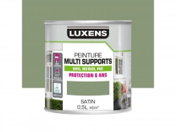 Peinture multimatériaux Extérieur Luxens Vert Provence Satiné 0.5 L