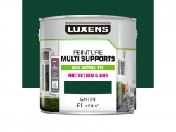 Peinture multimatériaux Extérieur Luxens Vert Mousse Satiné 2 L