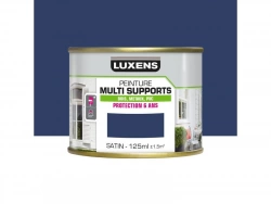 Peinture multimatériaux Extérieur Luxens Saphir 1 Satiné 0.125 L