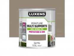 Peinture multimatériaux Extérieur Luxens Trench 3 Satiné 0.5 L