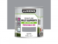 Peinture multimatériaux Extérieur Luxens Granit 3 Satiné 0.5 L